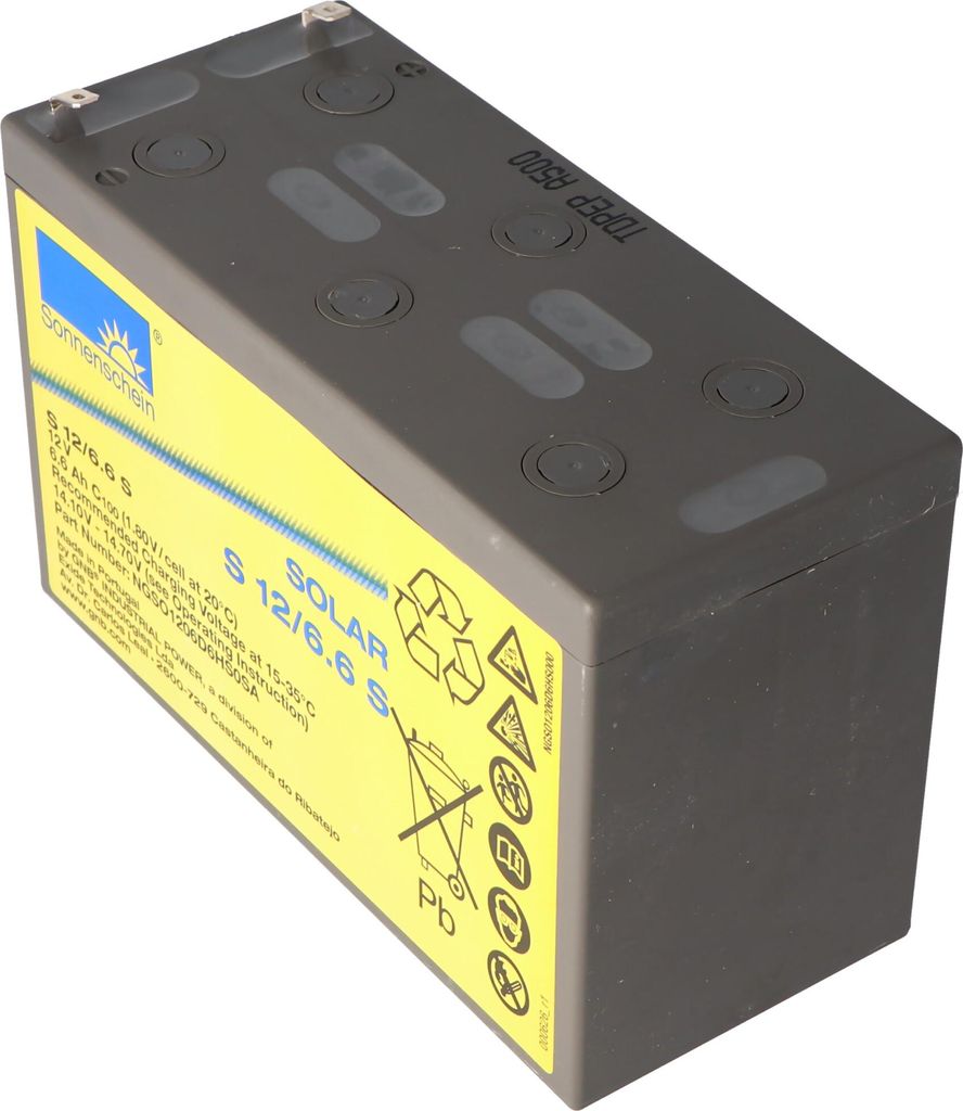 Sonnenschein Solar S 12/6.6 S Akku Blei 12Volt 6,6Ah Produktbild 