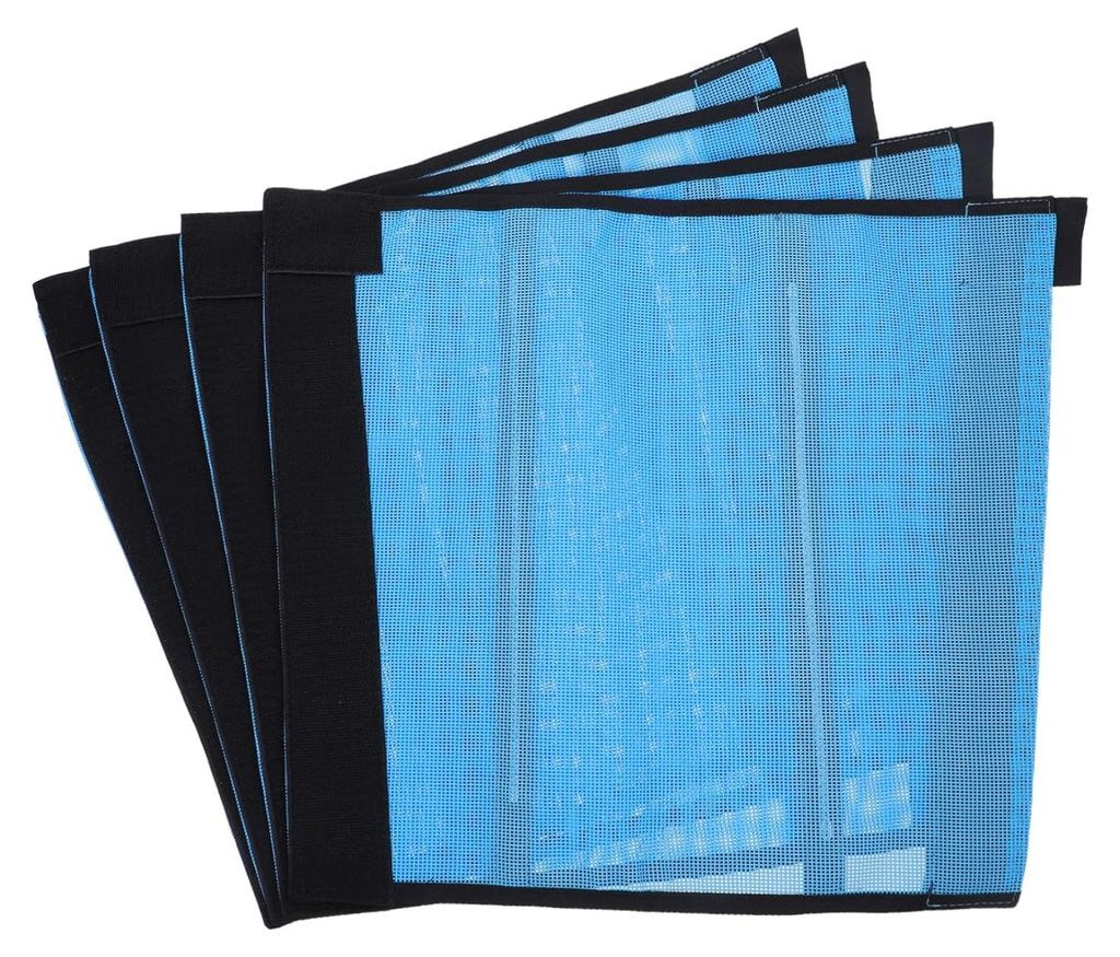 Fly Equine Pferdehufschuhe, 4-teiliges Netz-Set für beschädigte Hufe, für Stall und Wettkampf