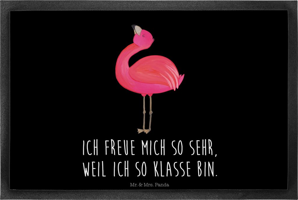 Mr. & Mrs. Panda Sauberlaufmatte Flamingo Stolz 40 x 60 cm Produktbild 
