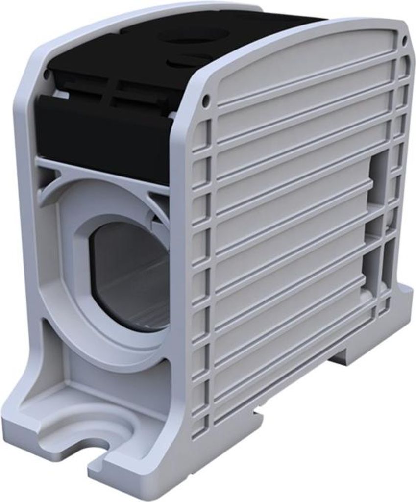 Gewindeschienenverbinder STB 185 Al/Cu 87810 SIMBLOCK, schwarz