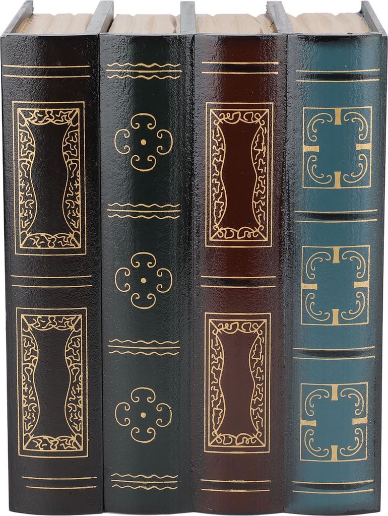 Buch Form Storage Box Antik Vintage Dichte Board Vielseitig Fake Buch Dekoration für Cafe Buch Regal Foto Requisiten A