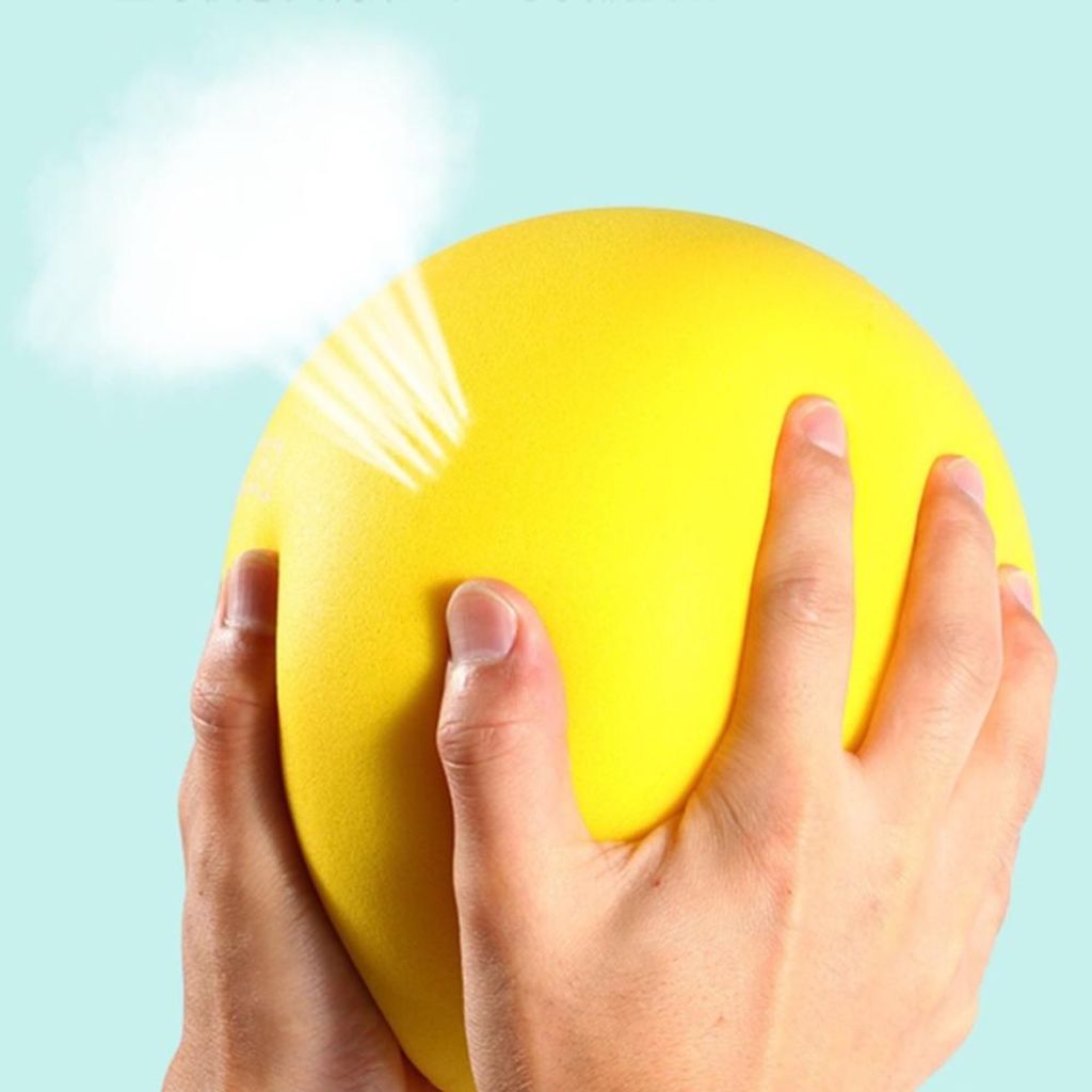 18CM Mute Ball Sponge Soft Bouncy Noise Reduction Kinder Indoor-Sportschläger