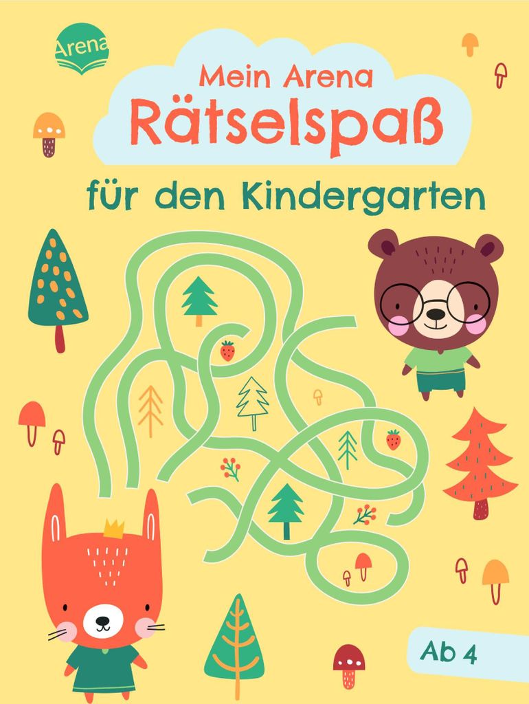 Mein Arena Rätselspaß für den Kindergarten Produktbild 