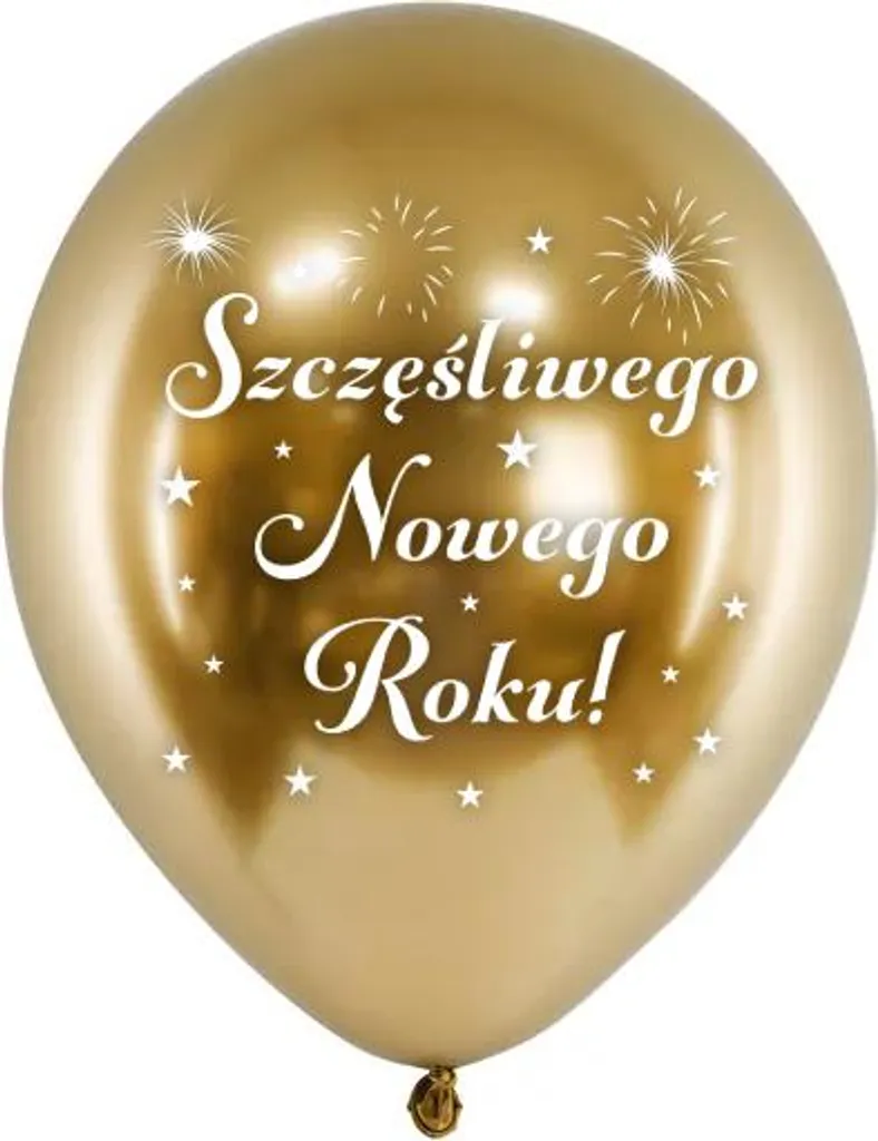 Kit Sopravvivenza Capodanno: 5 Palloncini 14 Pollici - Gonfia e Brinda!