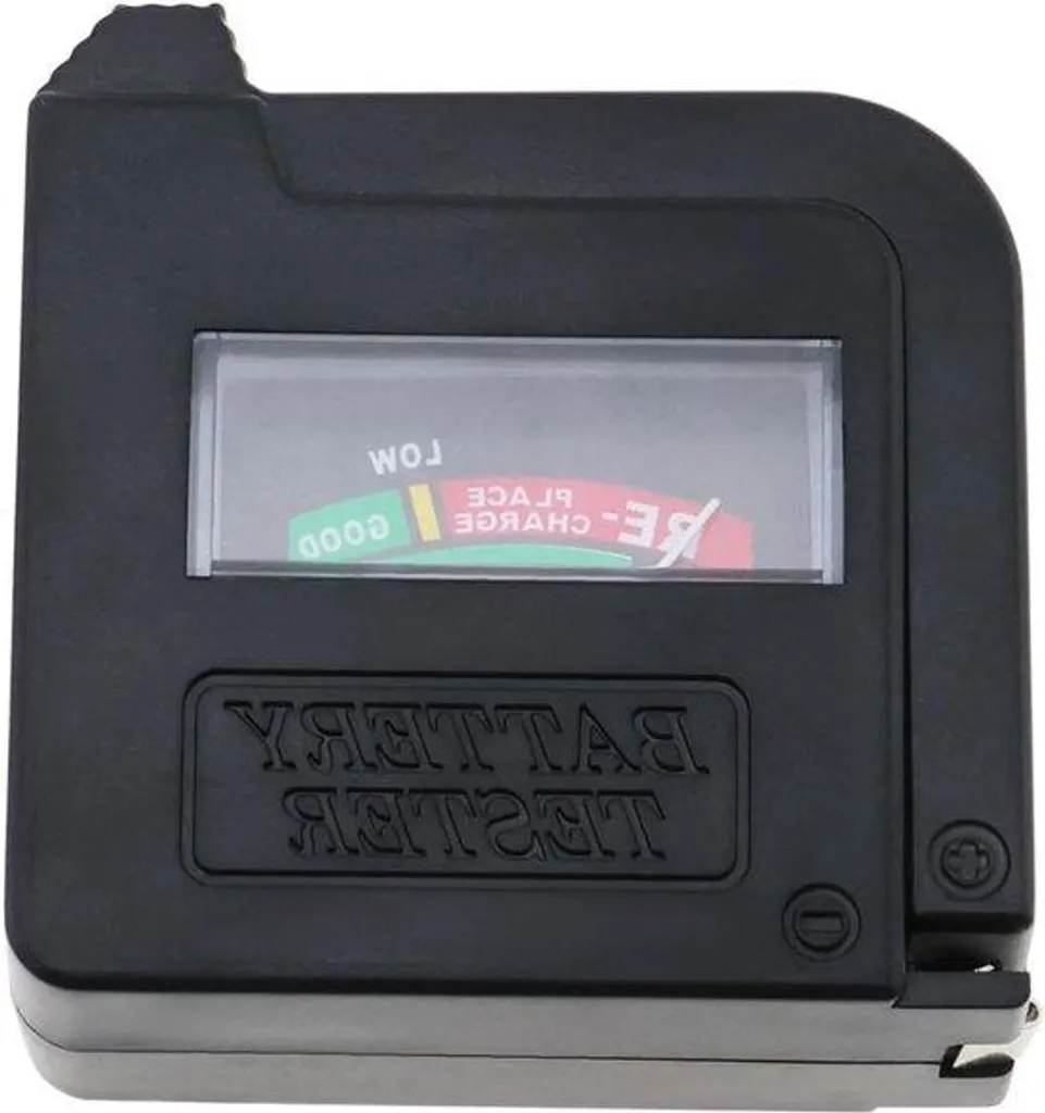 Testeur de piles avec écran LCD pour piles AA AAA C D et 9V - Modèle T1