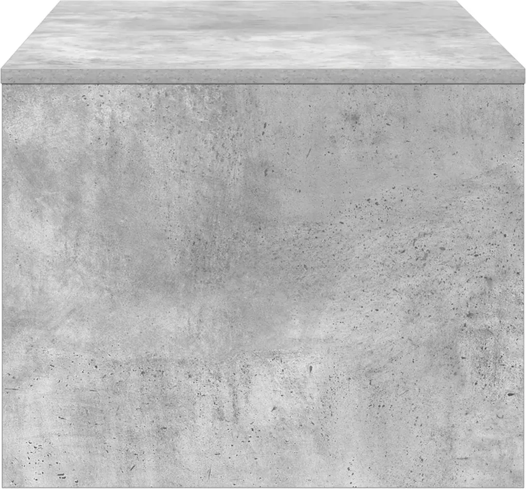 Tavolino Cemento Grigio 80x50x40 cm Maison Exclusive | Design Moderno - 6