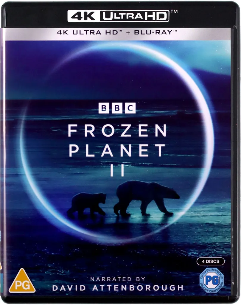 Frozen Planet II Blu-ray 4K Ultra HD et Blu-ray Version Originale BBC