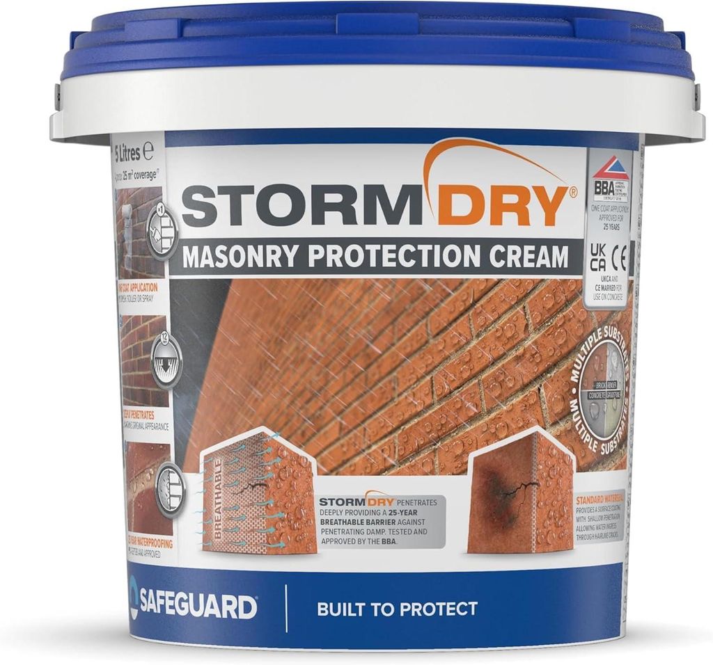 Stormdry Fassadenschutzcreme - Imprägnierung Stein Ziegel Produktbild 