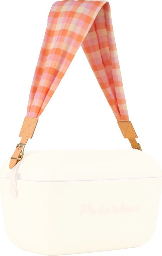 Polarbox Prinkstyle Strap Vichy Check Sorbet 91cm