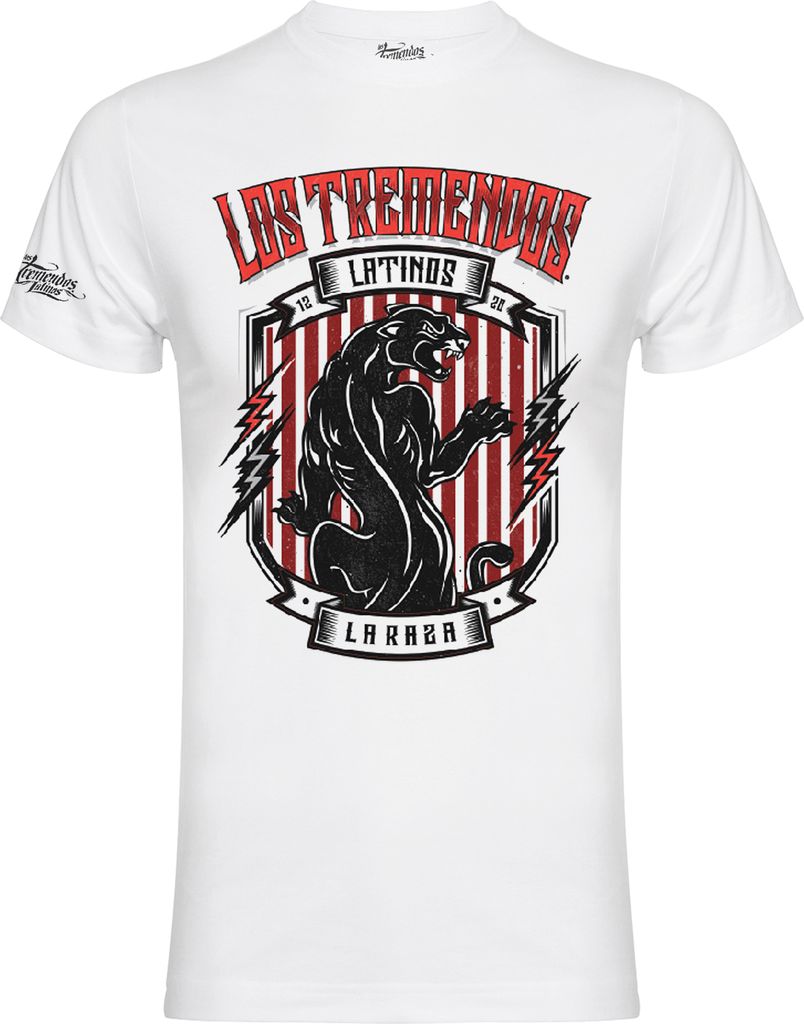 Los Tremendos Latinos T-Shirt Jaguar White-S Produktbild 