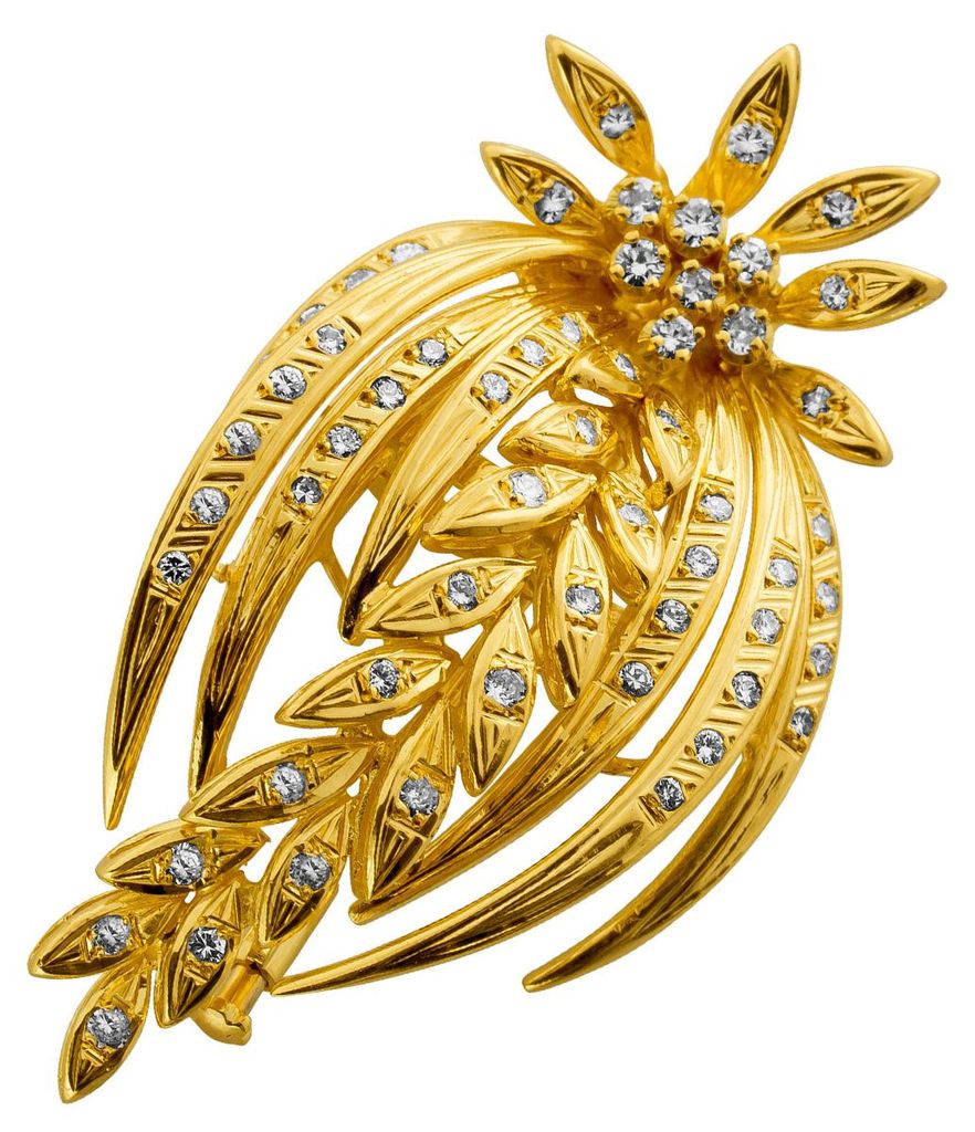 Brillantanhänger Gold 585 14K Akoyaperlen Brillanten 1.1ct Perlenkette 80