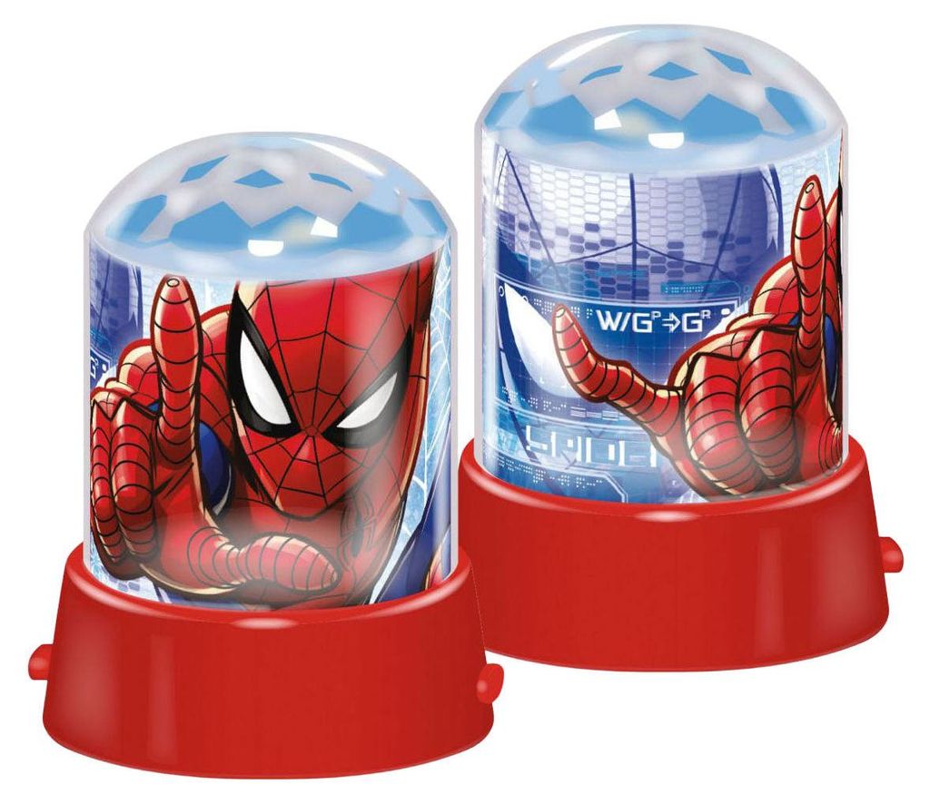 Lobbes Spiderman Projektorlampe Kinderzimmer LED Produktbild 