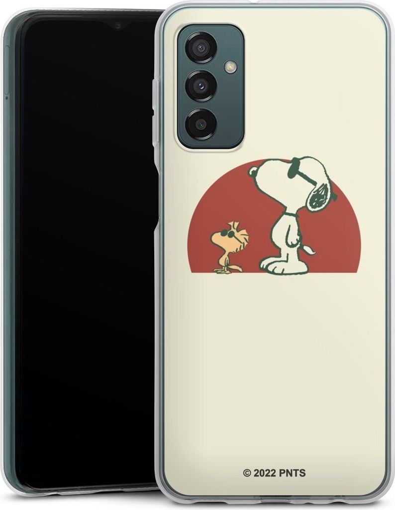 DeinDesign Handyhülle für Samsung Galaxy M23 5G Silikon Hülle Case Smartphone Schutzhülle Offizielles Lizenzprodukt Snoopy Kindheit