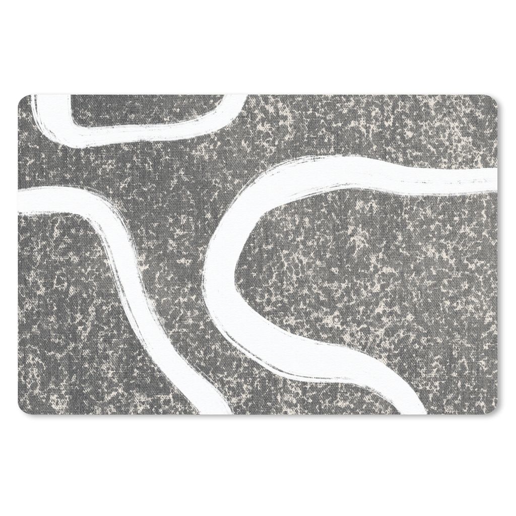 MuchoWow Mauspad Mousepad Abstrakt - Minimalismus - Design 27x18 cm - Mousepads - Maus Mat - Pad - Mausunterlage - Büroartikel - Desk Matten