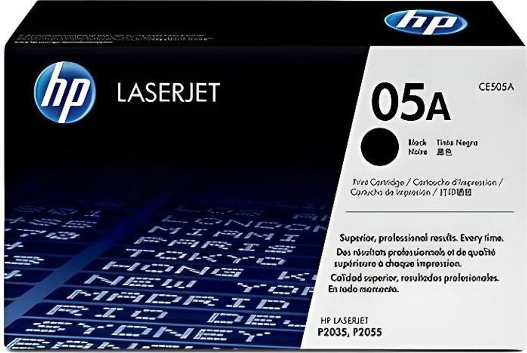 Toner HP 05A (CE505A), Schwarz, LaserJet P2035/P2055, 2300 Seiten, Original