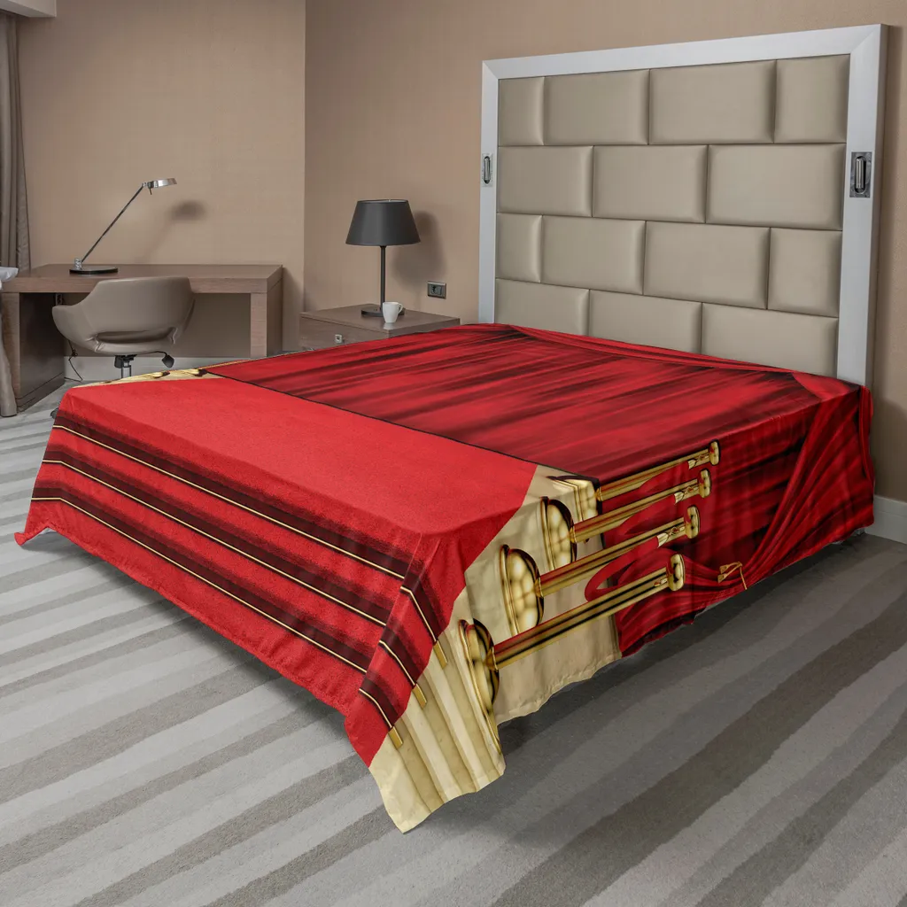 Drap de lit pour décoration chambre Théâtre et Spectacle 266 cm x 260 cm