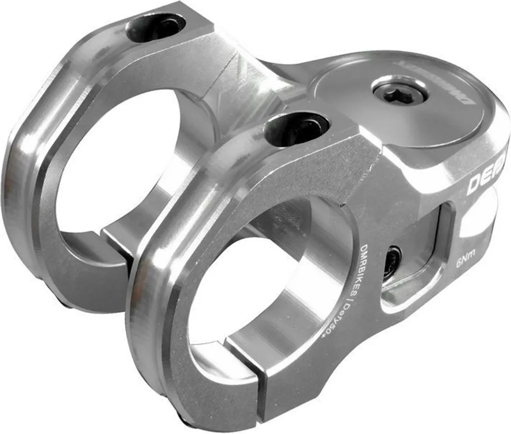 Potence DMR Defy 35 Argent - 31.8mm x 50mm pour VTT Enduro et All-Mountain