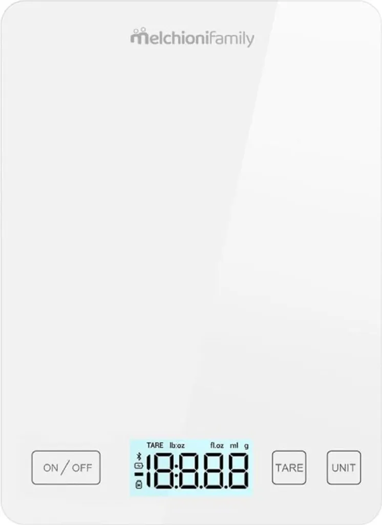 Smarty Bilancia Cucina Bluetooth con App Foodiet - Precisione 5kg