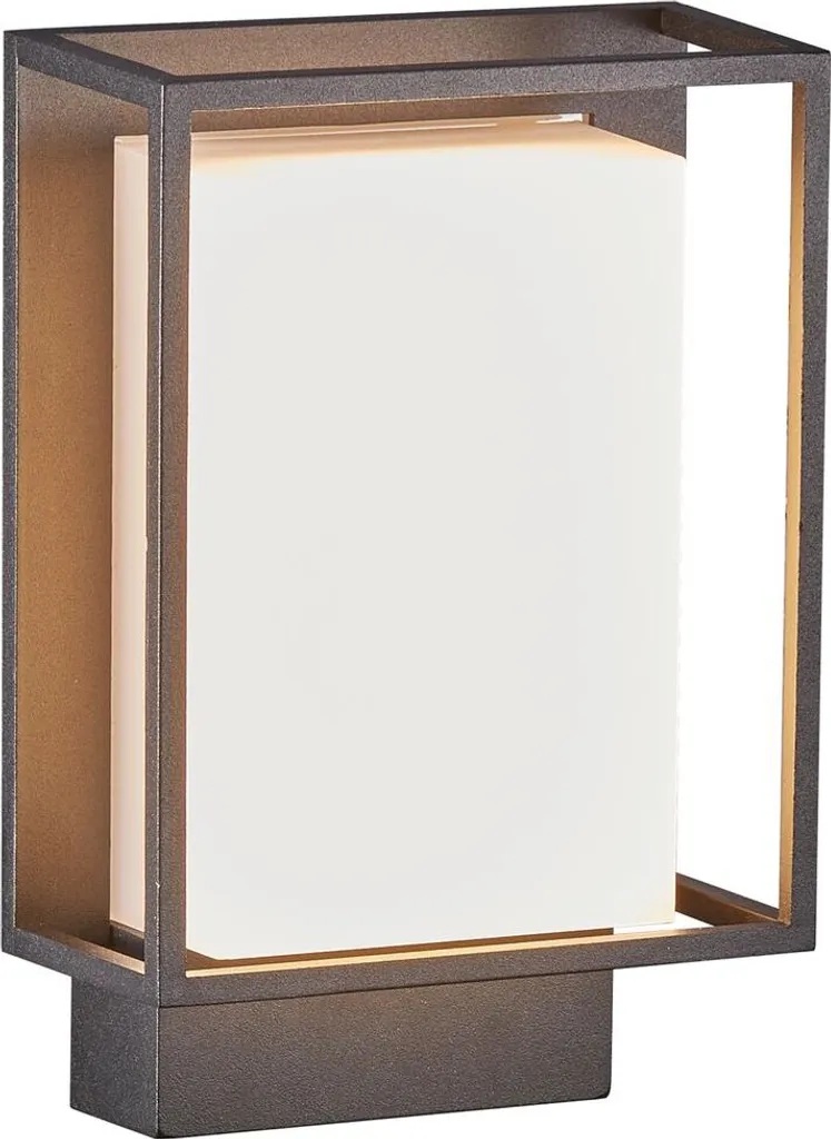 Applique Rectangulaire Noire IP44 Nordlux Nestor Éclairage de Surface - 3