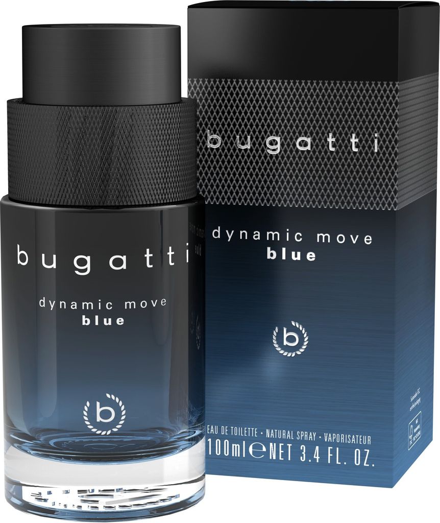 BUGATTI Dynamic Move Blue toaletní voda pro muže 100ml Obrázek produktu 