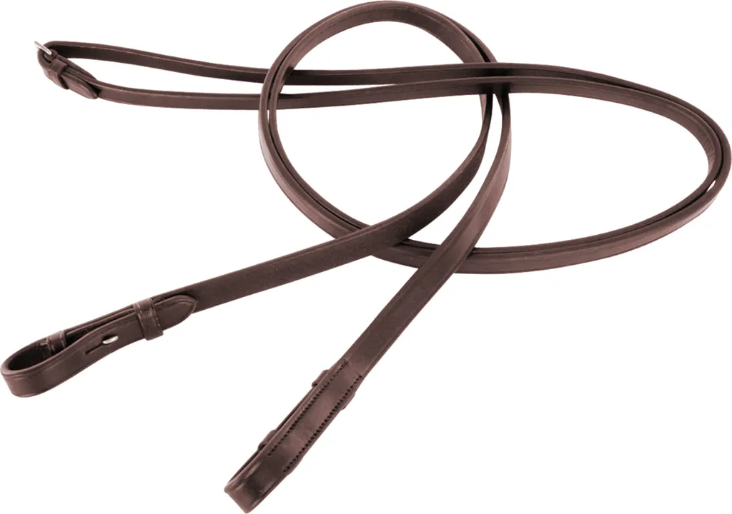 Rênes de filet en cuir marron Collegiate IV 137cm équipement équitation