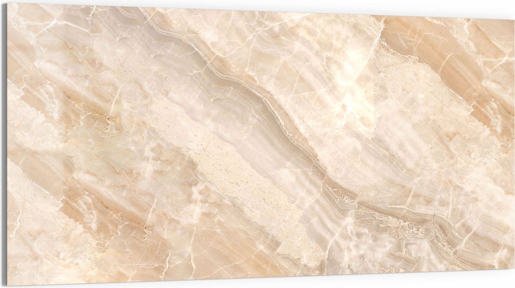 DEQORI Magnettafel Glas 100x50 cm 'Helle Marmorfläche' Produktbild 