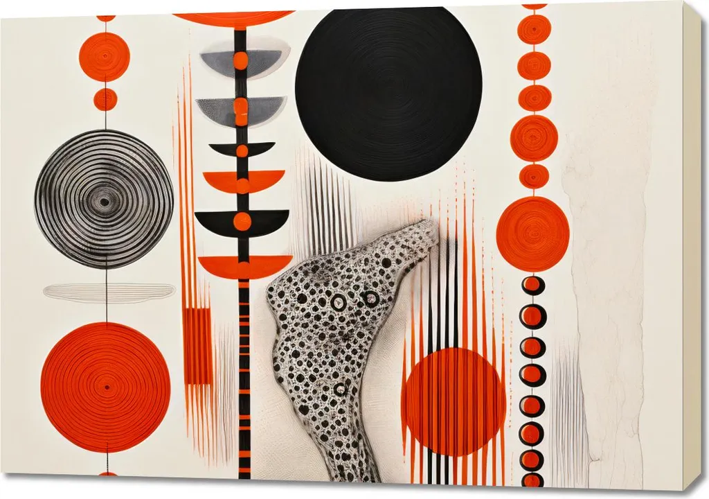 Decorazione Murale Cosmos Contrast 100x70: Quadri Moderni su Tela