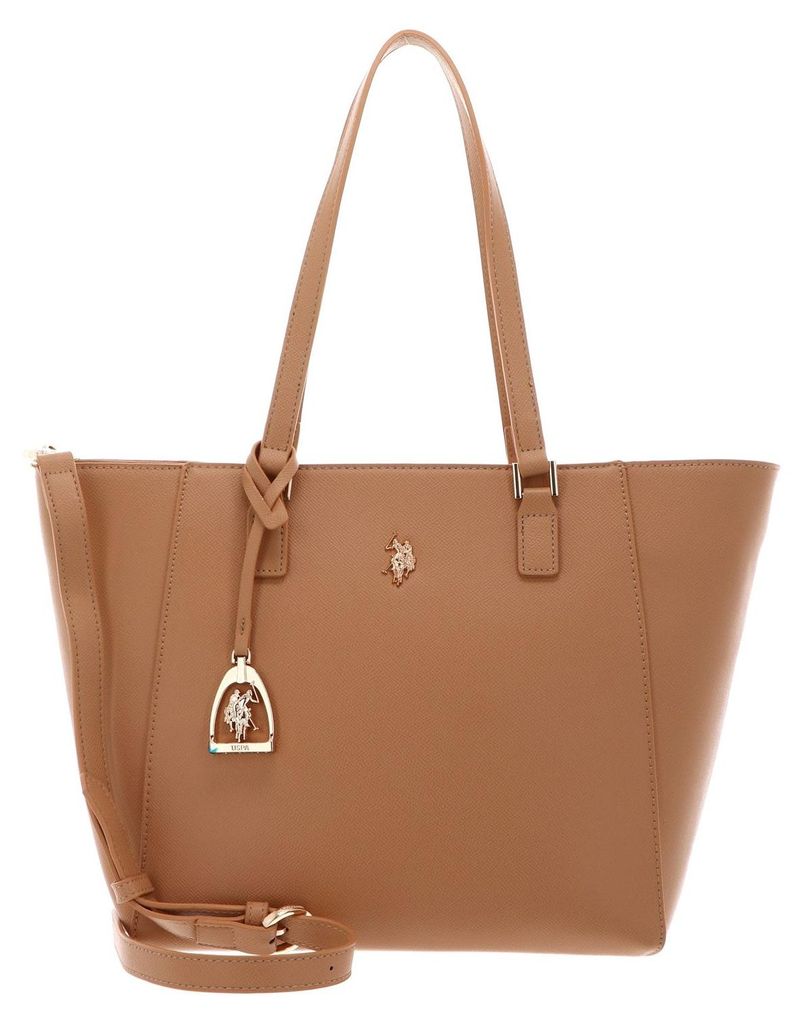 U.S. POLO ASSN. sac à épaule Jones Shopping Bag Camel Image du produit 