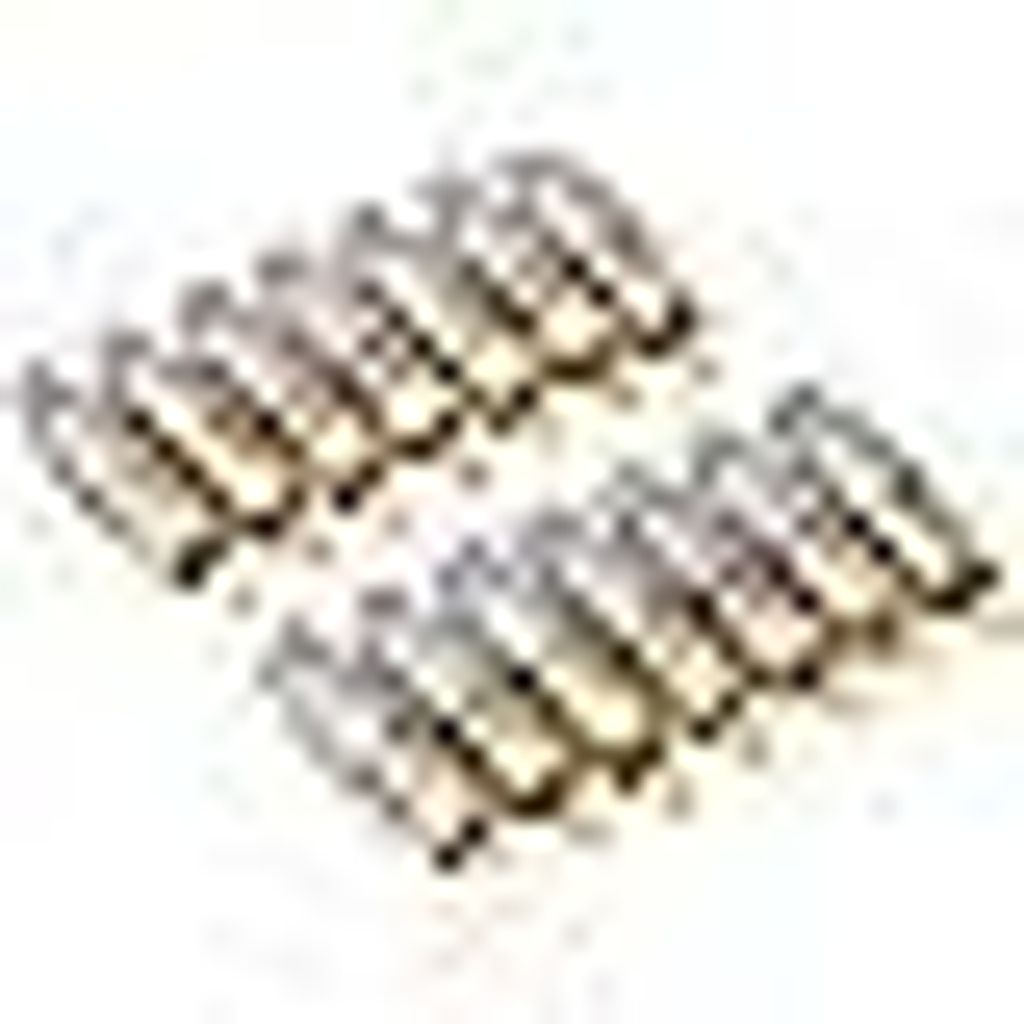 14 Stk Lötfreie Cinch-Steckverbinder, männliche Cinch-Audio-Video-Adapter für Koaxialkabel, vergoldet