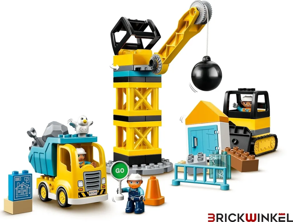 LEGO DUPLO 10932 : apprenez à construire et démolir en toute sécurité