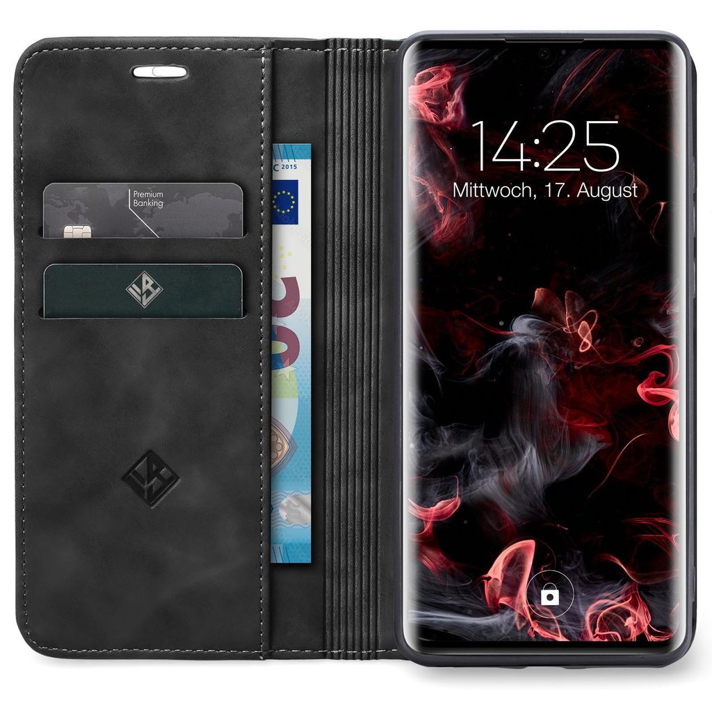 Handy Hülle für Huawei P30 Pro Klapphülle Bookcase Flip Produktbild 2