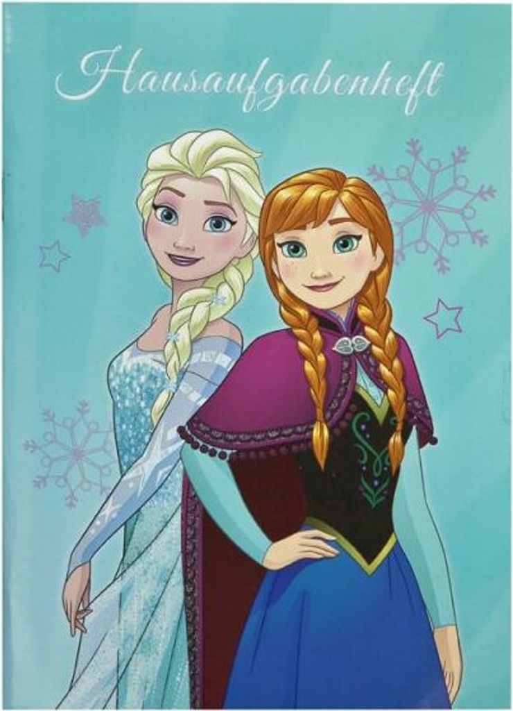 Hausaufgabenheft A5 48 Blatt Motiv Disney Frozen Die Produktbild 