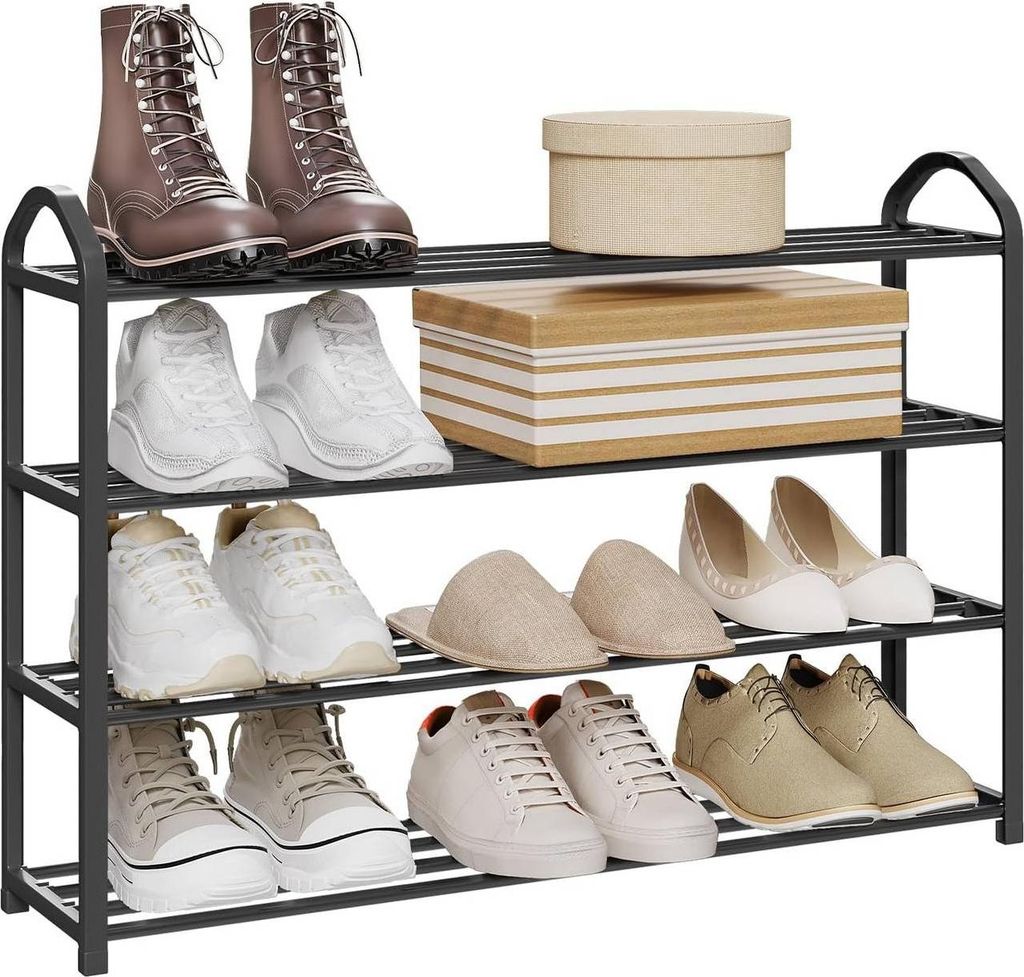 WOLTU Schuhregal Schuhablage, Ständer 4 Schicht für 16 Produktbild 