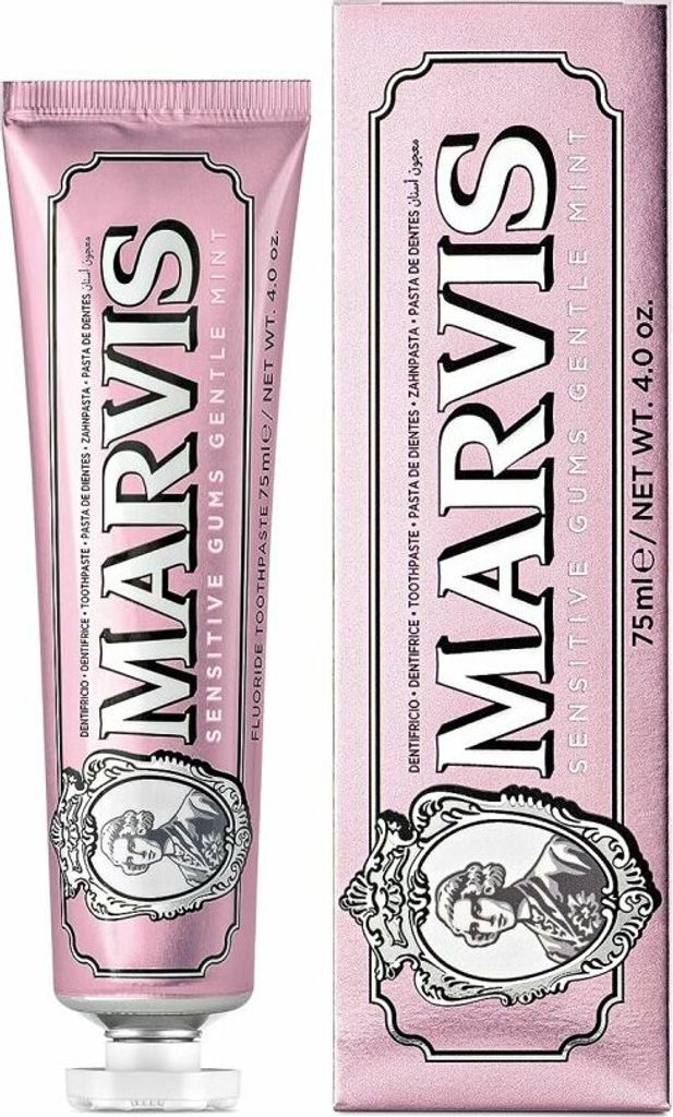 Marvis Sensitive Gums Gentle Mint Pâte à dents 75ml Image du produit 