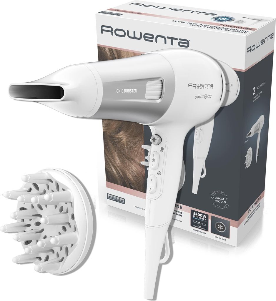 Rowenta Powerline CV5930, Gleichstrom, Weiß, 1,8 m, China, Produktbild 