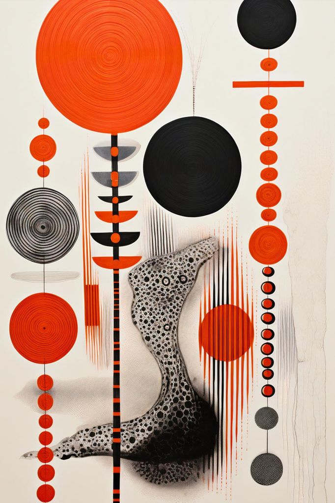 Plakat 20x30cm Kontrastiver Kosmos