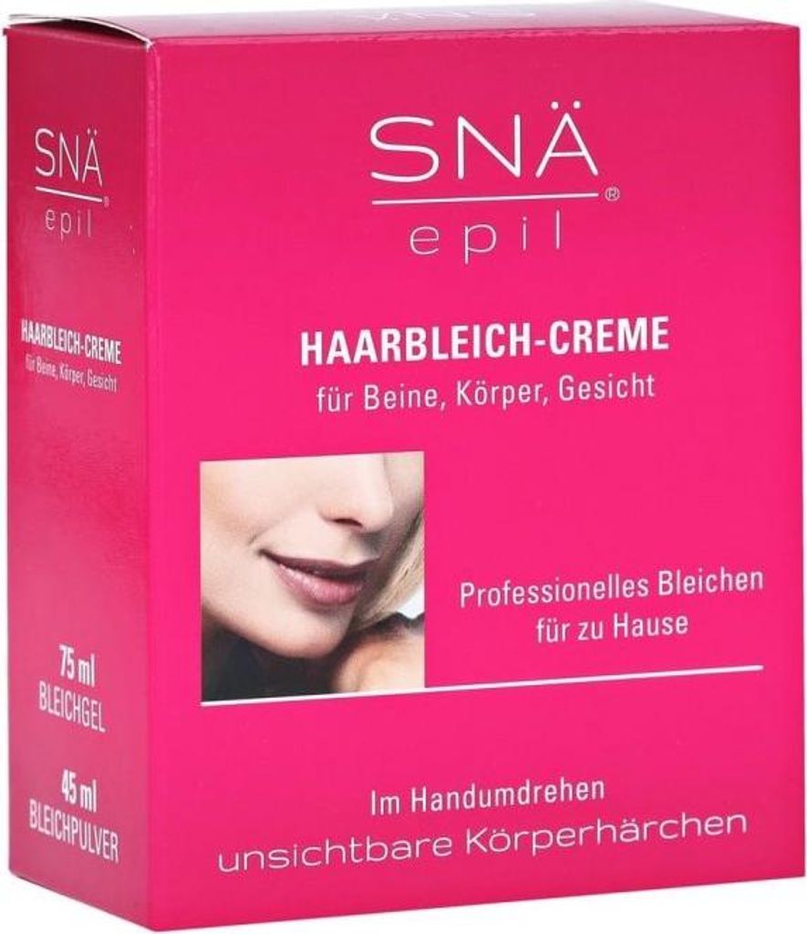 SNÄ Epil Haarbleich-Creme Kombipackung, 1 St. Kombipackung Produktbild 
