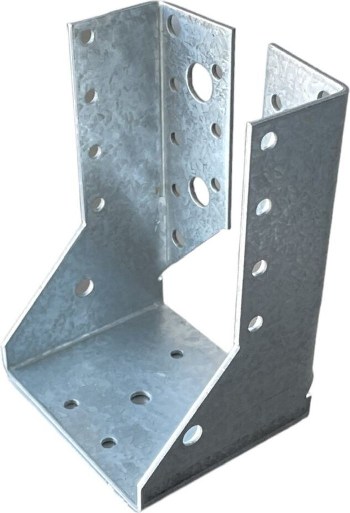 BKshop | Balkenschuh WBZ26/WBZ80 - 80x120x2mm - Hochwertiger Stahl - Stabil und langlebig