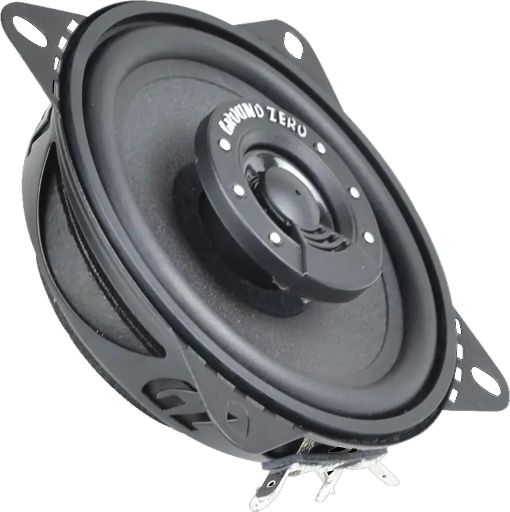 Haut-parleur Coaxial GZIF 4001FX Ground Zero 100mm avec Tweeter Mylar