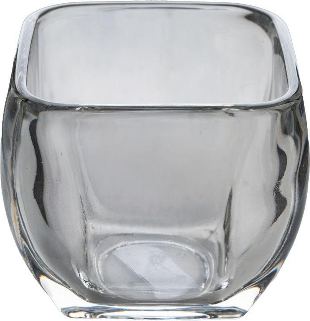 SANDRA RICH Glas Votive eckig mittel 11,0x10,6x9,6cm
