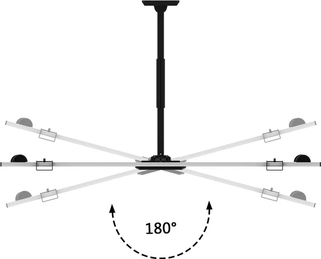 Support Mural PureMounts PM-EASYFLEX-65 Inclinable et Pivotant VESA 600