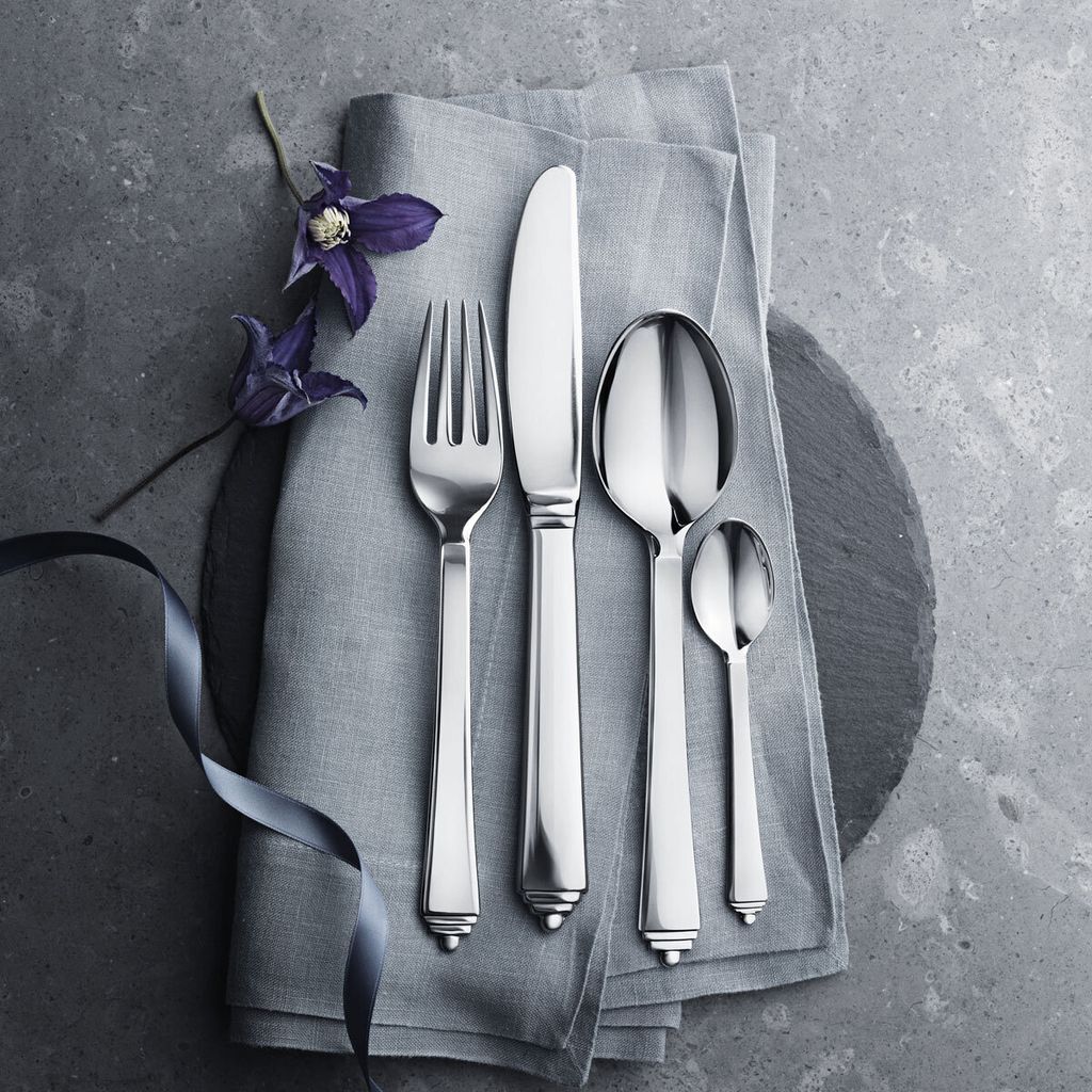 Georg Jensen - Set di posate Pyramid da 24 pezzi per 6 Immagine del prodotto 