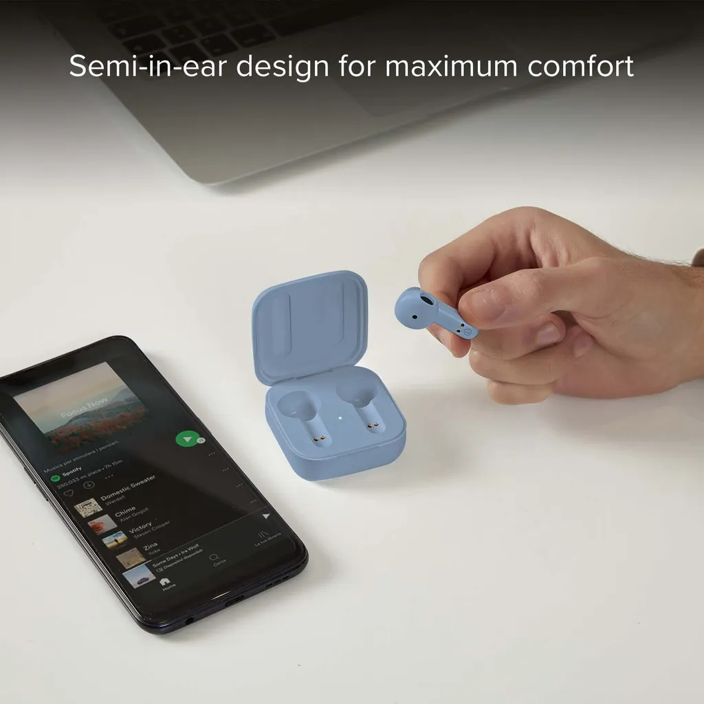 Recensione Auricolari SBS JAZ Silk Blu TWS Bluetooth 5.0 Wireless - 4