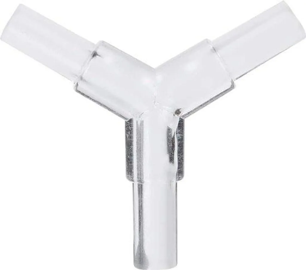 Raccord transparent en Y 3 voies pour aération aquarium anti-fuite