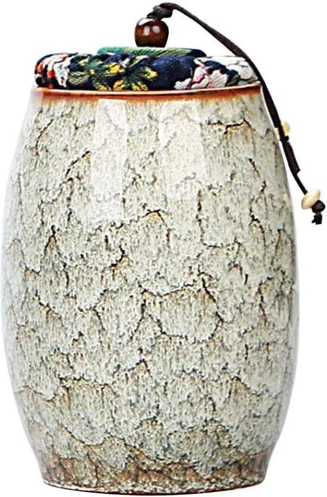 Boîte de rangement céramique pour vrac et infusion - Style vintage