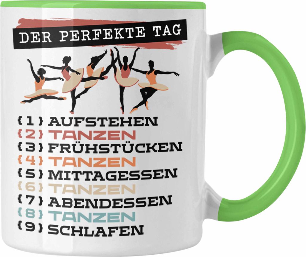 Trendation - Tanzen Tasse Geschenk Becher Der Perfekte Tag Produktbild 