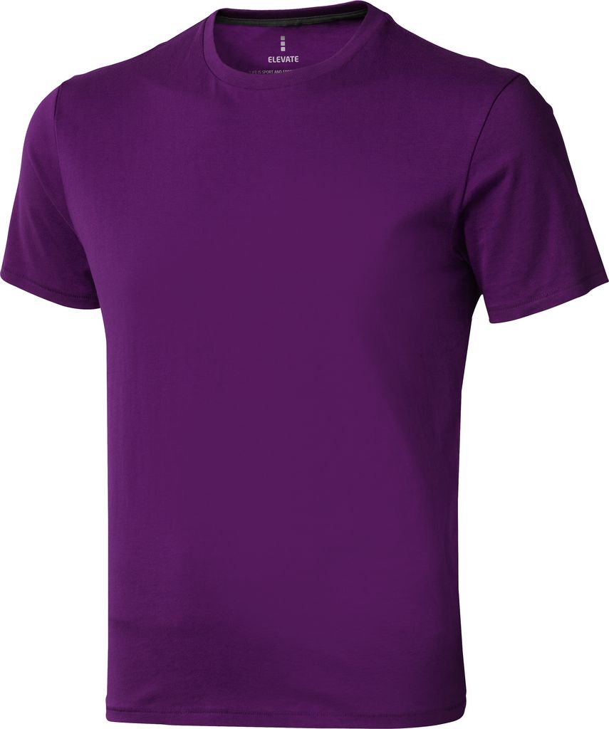 Elevate Herren T-Shirt Nanaimo, kurzärmlig PF1807 (XS) (Pflaume)