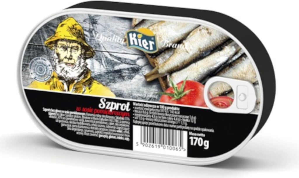 Kier Szprot w sosie pomidorowym 170 g Zdjęcie produktu 