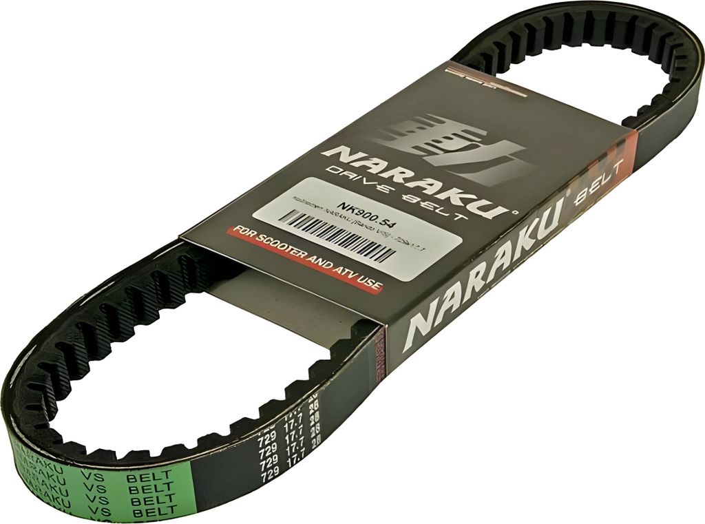 Courroie trapézoïdale Naraku V/S type 729mm pour 139QMB, Image du produit 