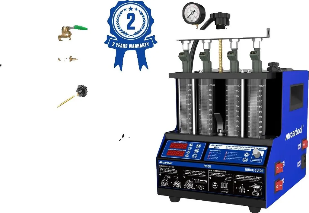 Nettoyeur injecteur haute fréquence 50kHz 1.3L à pression modulable